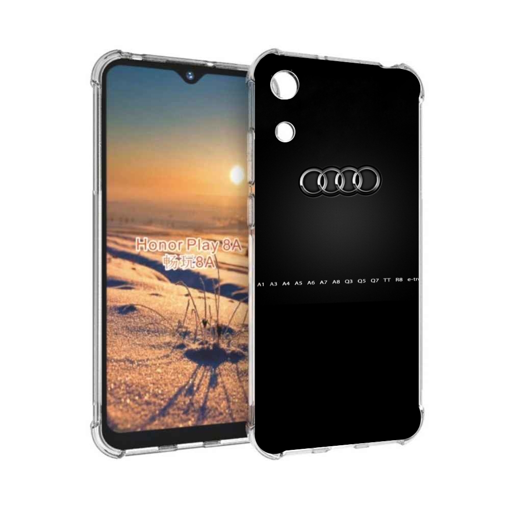

Чехол бампер MyPads audi ауди 1 мужской для Honor 8A, Прозрачный, Tocco