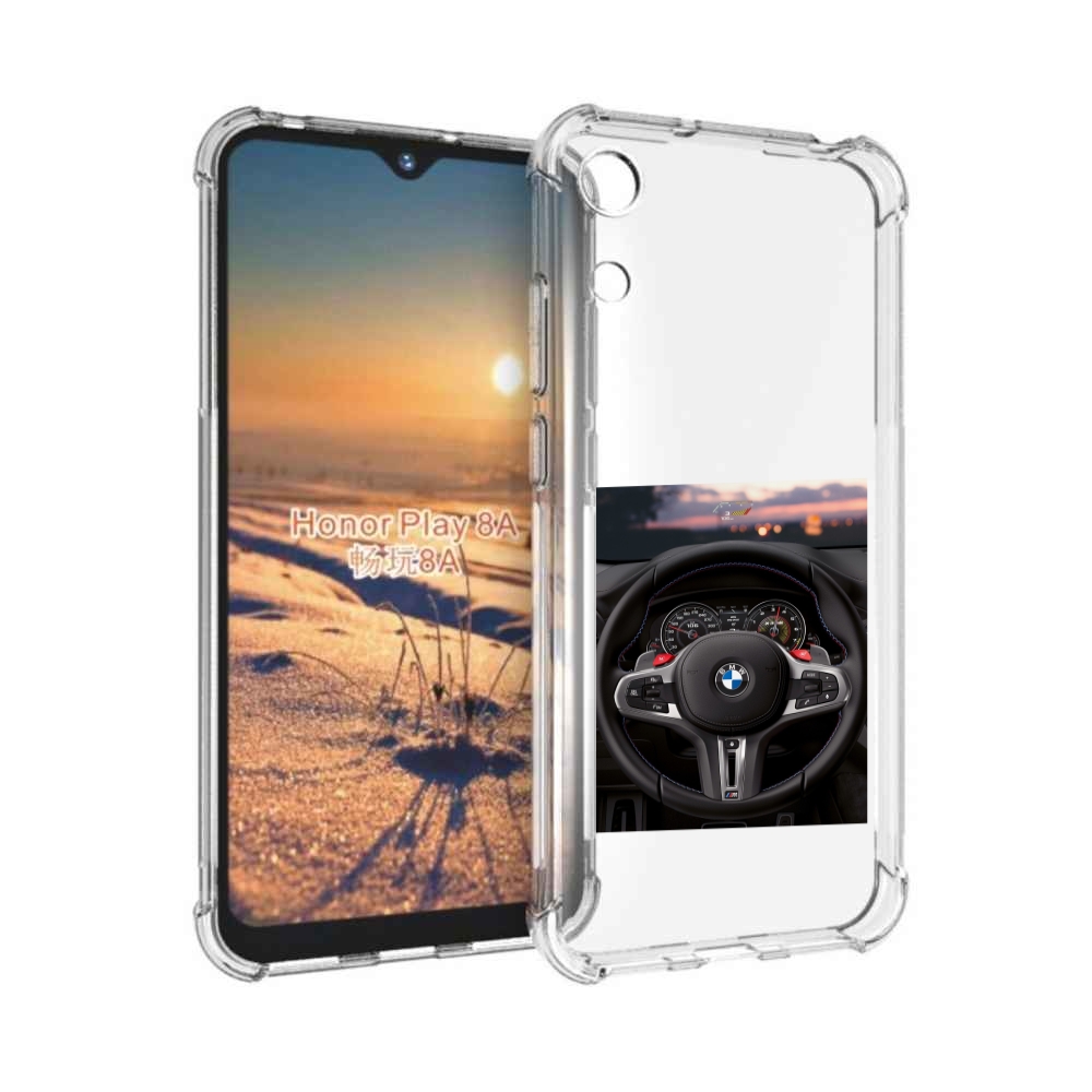 

Чехол бампер MyPads bmw 4 мужской для Honor 8A, Прозрачный, Tocco