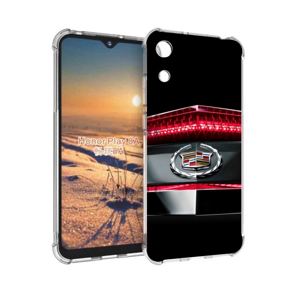 

Чехол бампер MyPads cadillac-кадилак-1 мусжкой для Honor 8A, Прозрачный, Tocco