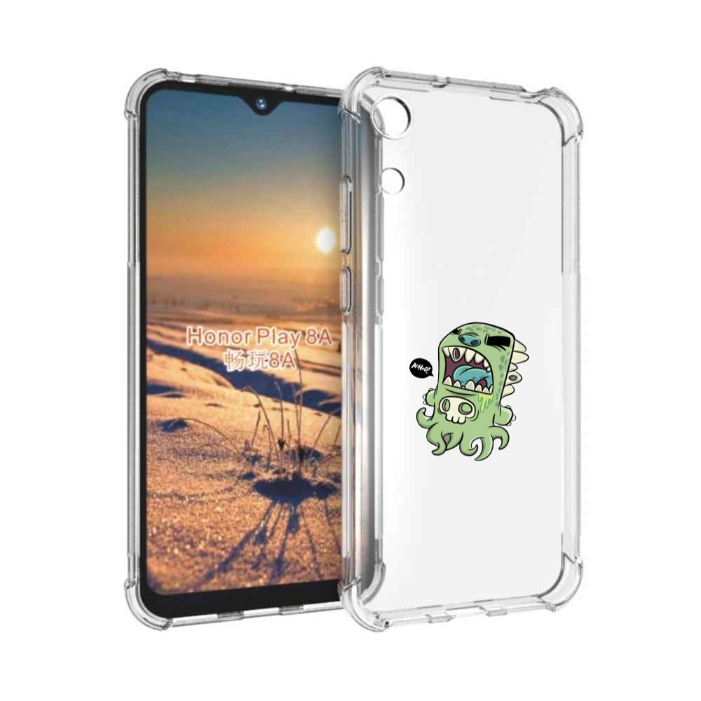 

Чехол бампер MyPads crop для Honor 8A, Прозрачный, Tocco