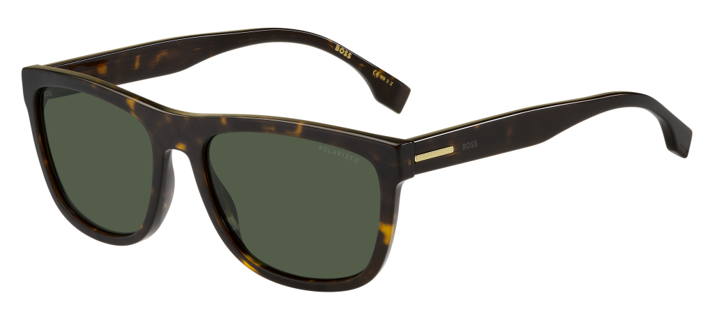 Солнцезащитные очки мужские HUGO BOSS 1439/S зеленые