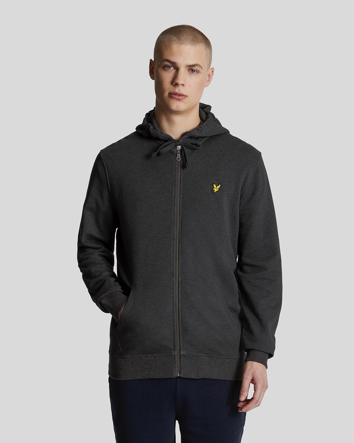 Толстовка мужская Lyle&Scott ML420VOG_398 серая S