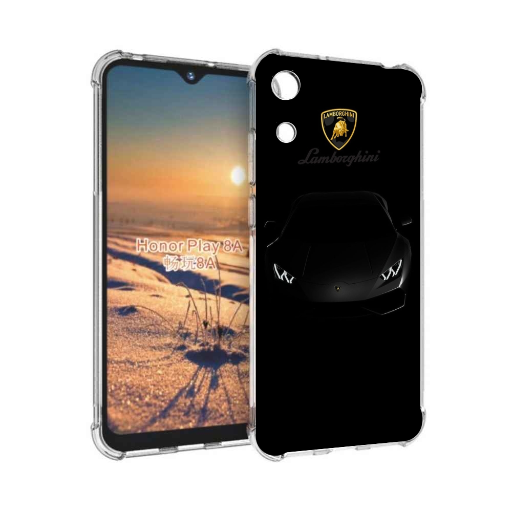 

Чехол бампер MyPads lambo ламба 4 мужской для Honor 8A, Прозрачный, Tocco