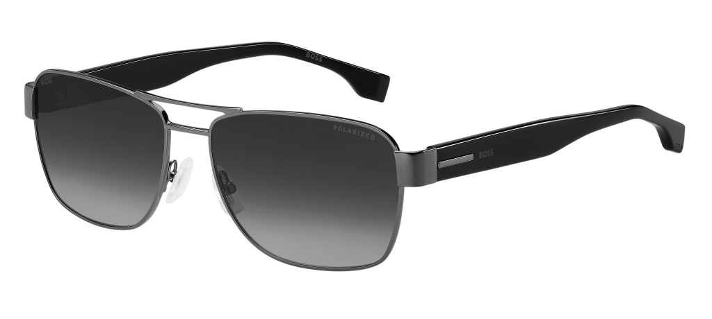 

Солнцезащитные очки мужские HUGO BOSS 1441/S серые, 1441/S