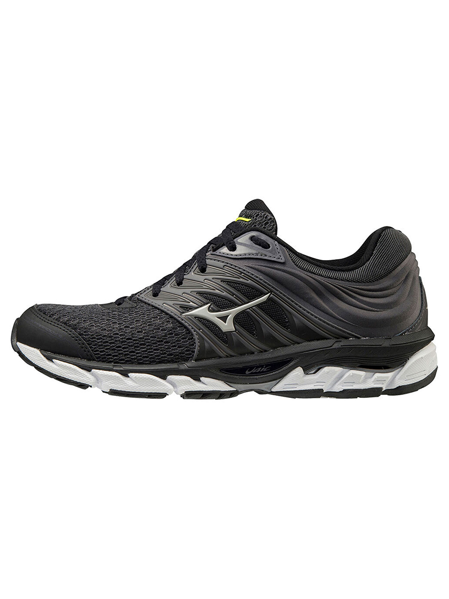 

Кроссовки мужские Mizuno Wave Paradox 5 черные 11 UK, Черный, Wave Paradox 5