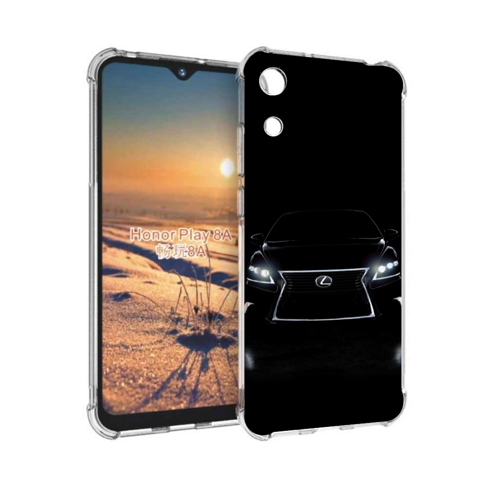

Чехол бампер MyPads lexus лексус 1 мужской для Honor 8A, Прозрачный, Tocco