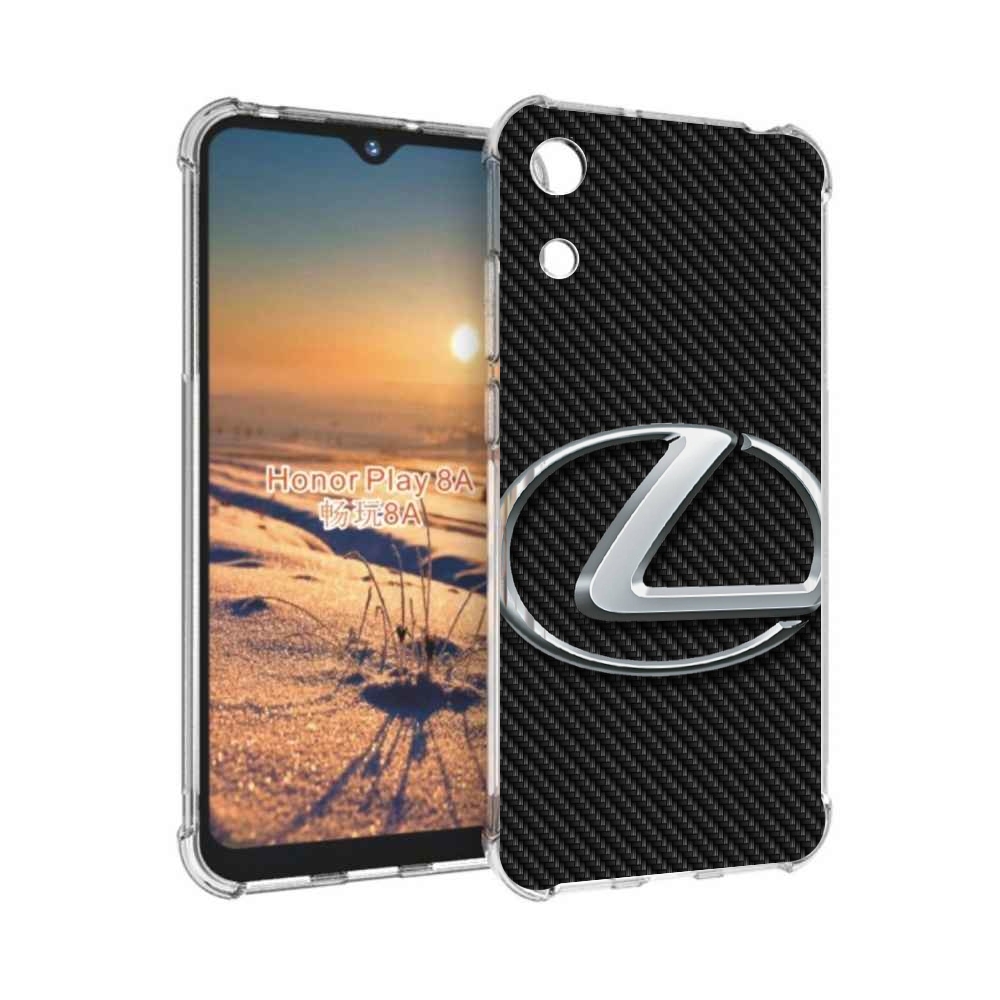 

Чехол бампер MyPads lexus лексус 3 для Honor 8A, Прозрачный, Tocco