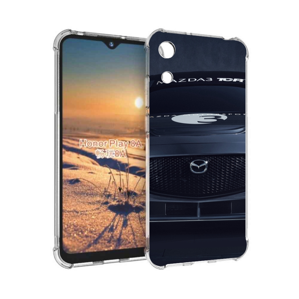 

Чехол бампер MyPads mazda мазда 3 для Honor 8A, Прозрачный, Tocco