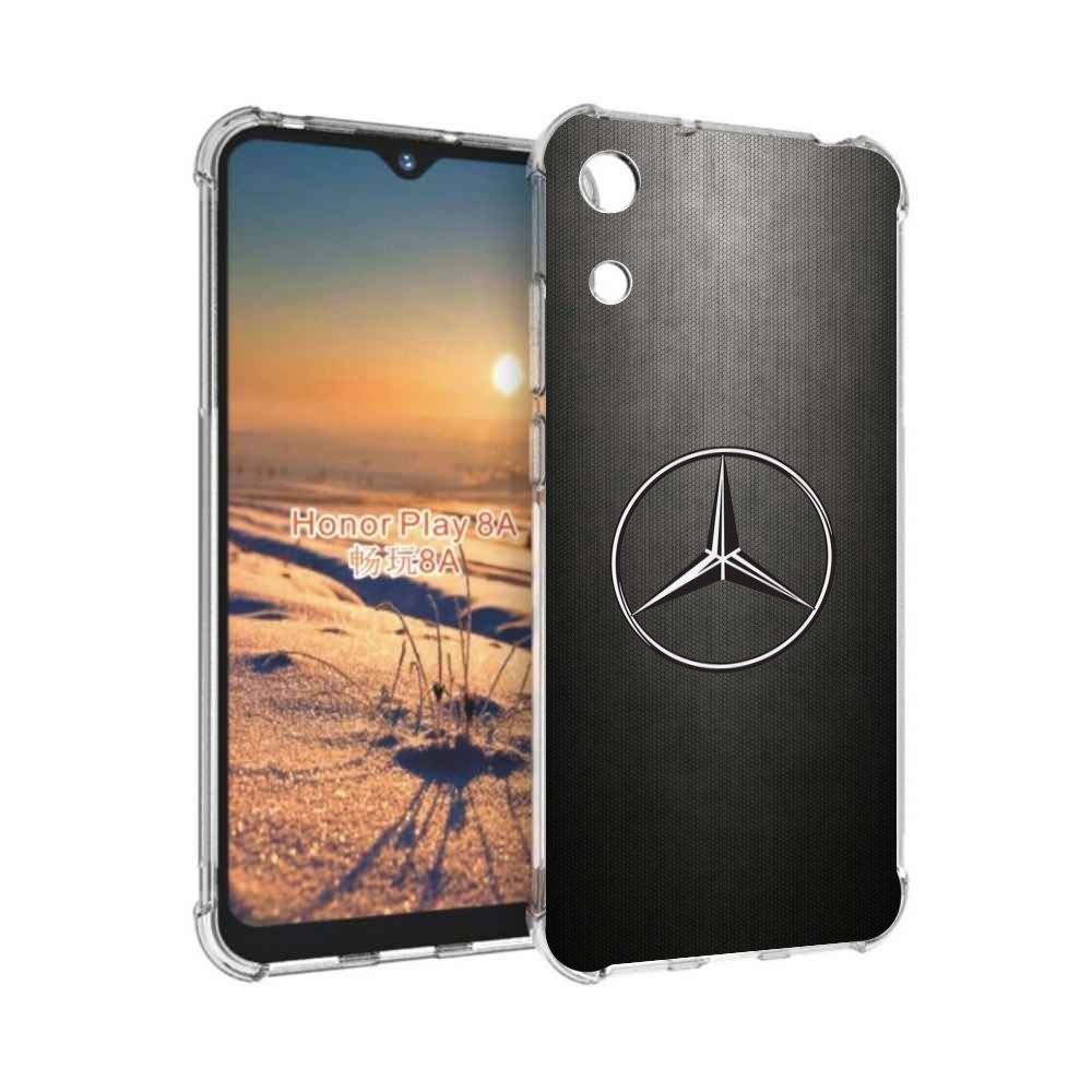 

Чехол бампер MyPads mercedes мерседес 3 мужской для Honor 8A, Прозрачный, Tocco