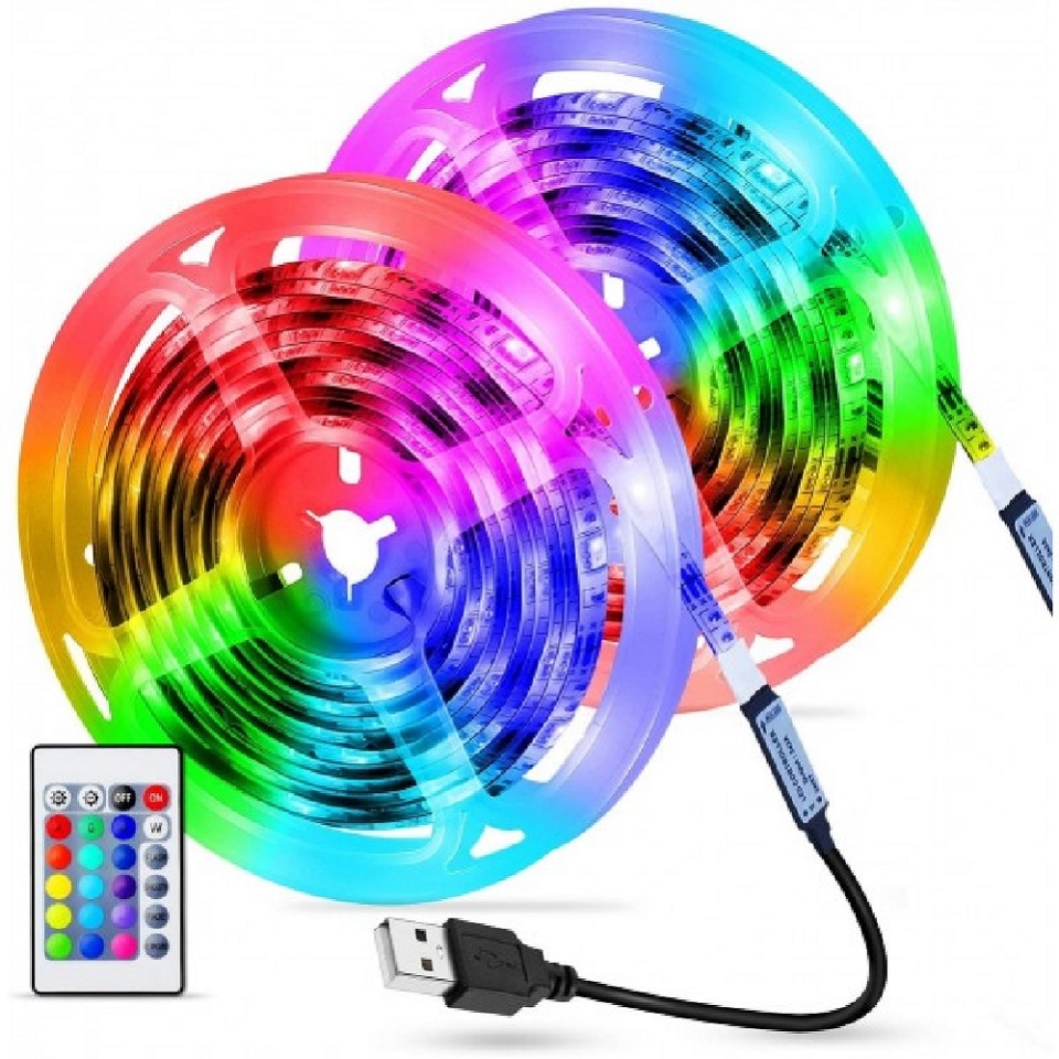 фото Светодиодная лента rgb на usb-led 2 м daprivet