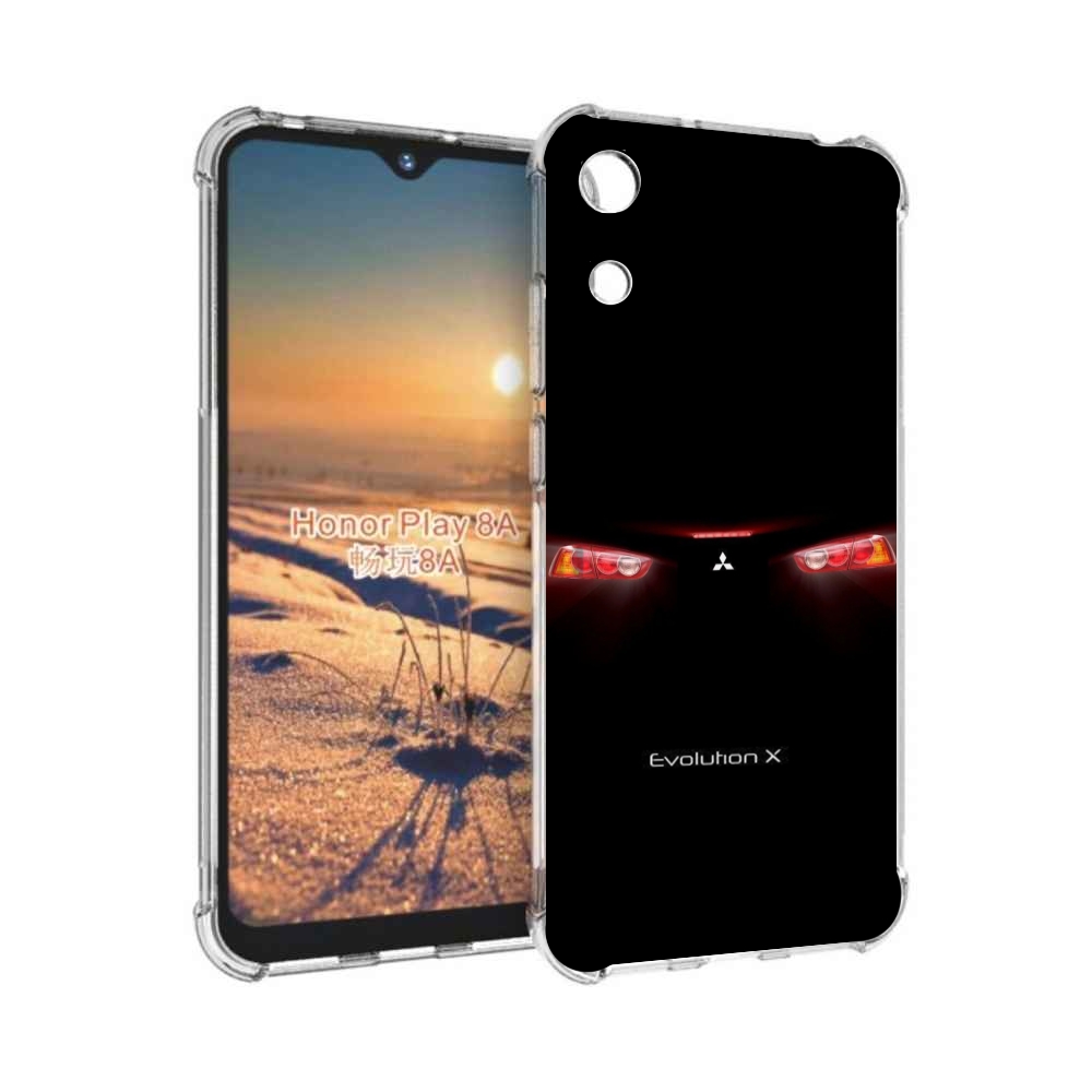 

Чехол бампер MyPads mitsubishi-мицубиси-1 для Honor 8A, Прозрачный, Tocco