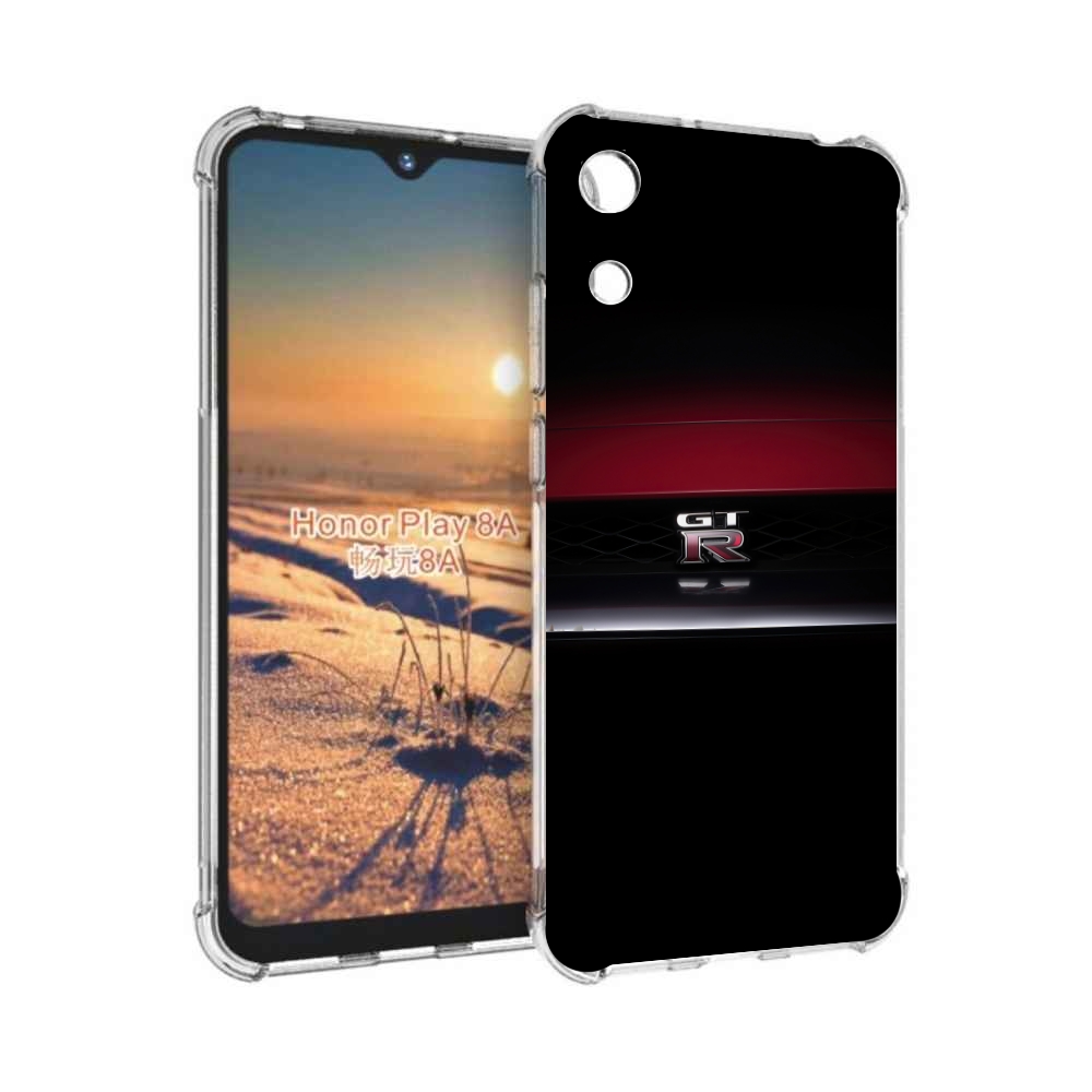

Чехол бампер MyPads nissan ниссан 1 мужской для Honor 8A, Прозрачный, Tocco