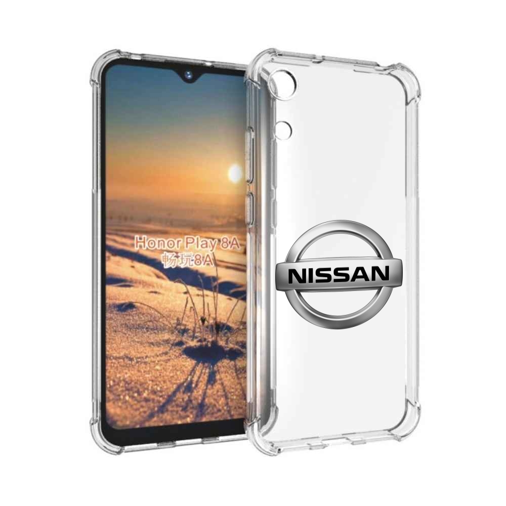 

Чехол бампер MyPads nissan-ниссан-3 мужской для Honor 8A, Прозрачный, Tocco