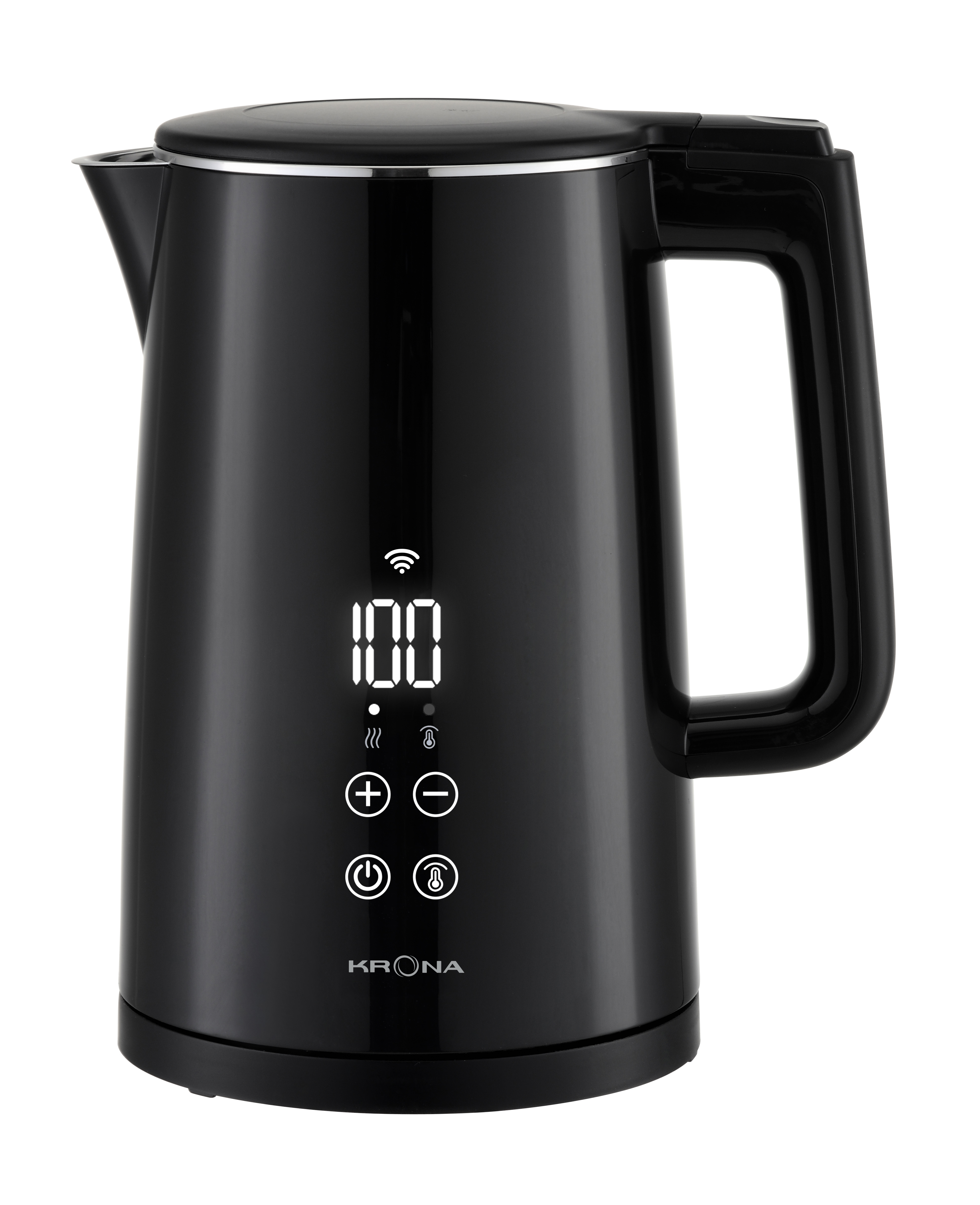 

Чайник электрический Krona Digitaler Intelligent 1.5 л черный, Digitaler Intelligent