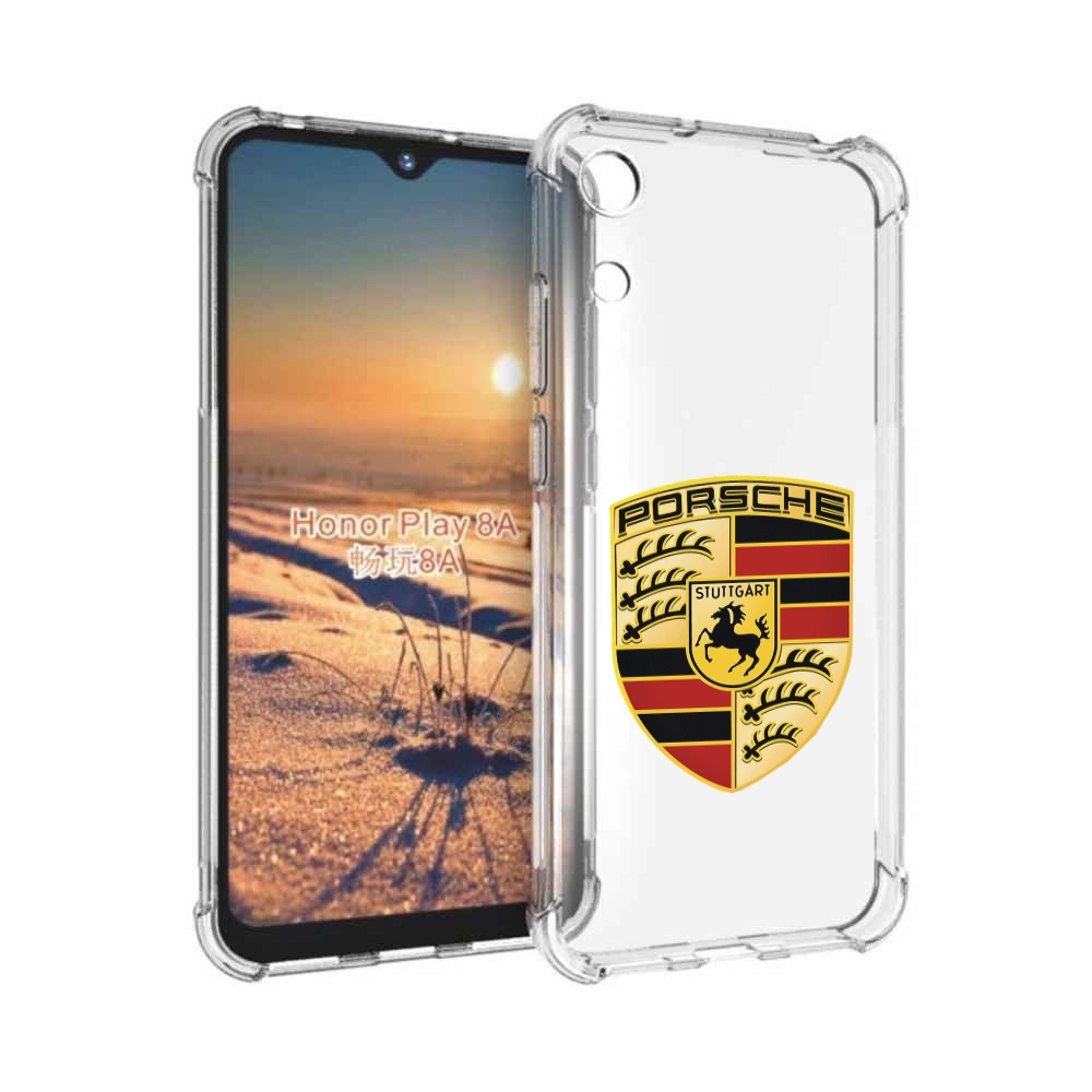 

Чехол бампер MyPads porsche-порш-5 мужской для Honor 8A, Прозрачный, Tocco
