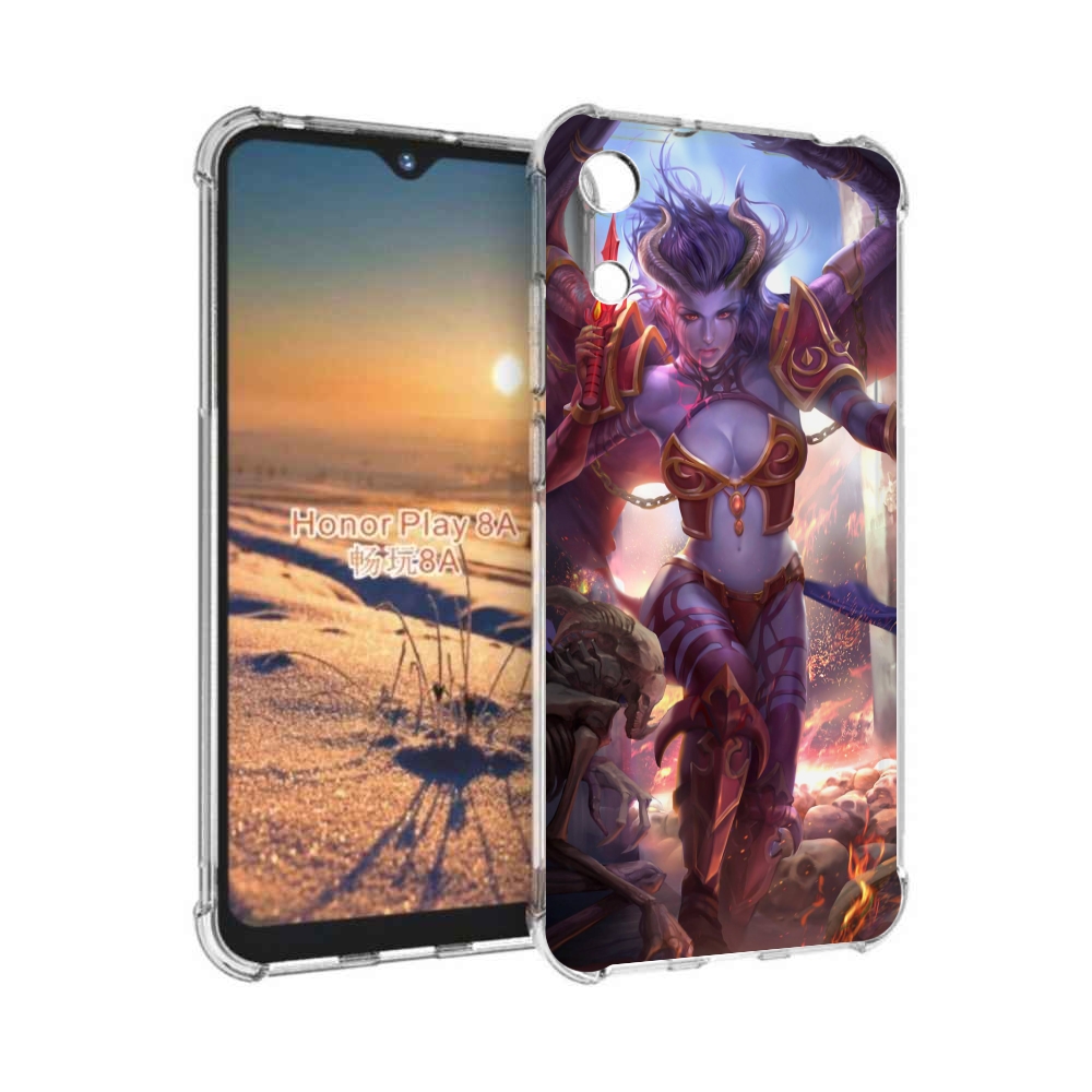 

Чехол бампер MyPads queen of pain dota 2 для Honor 8A, Прозрачный, Tocco