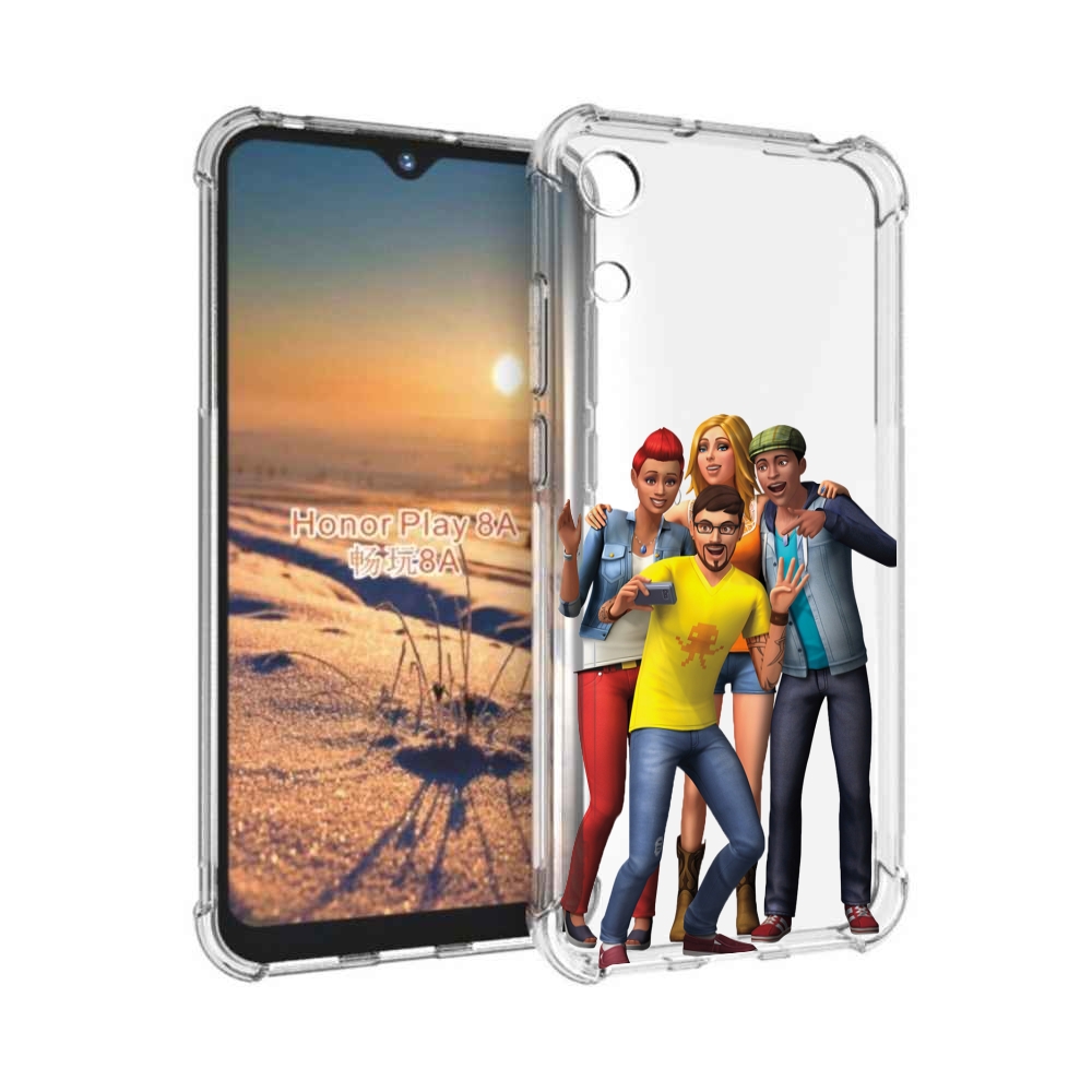 

Чехол бампер MyPads sims для Honor 8A, Прозрачный, Tocco