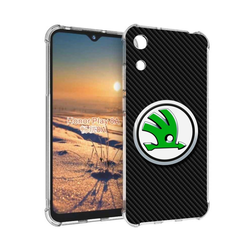 

Чехол бампер MyPads skoda шкода 2 для Honor 8A, Прозрачный, Tocco