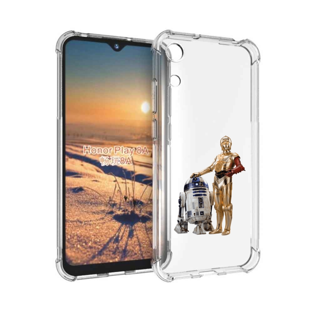 

Чехол бампер MyPads starwars-звездные-воины для Honor 8A, Прозрачный, Tocco