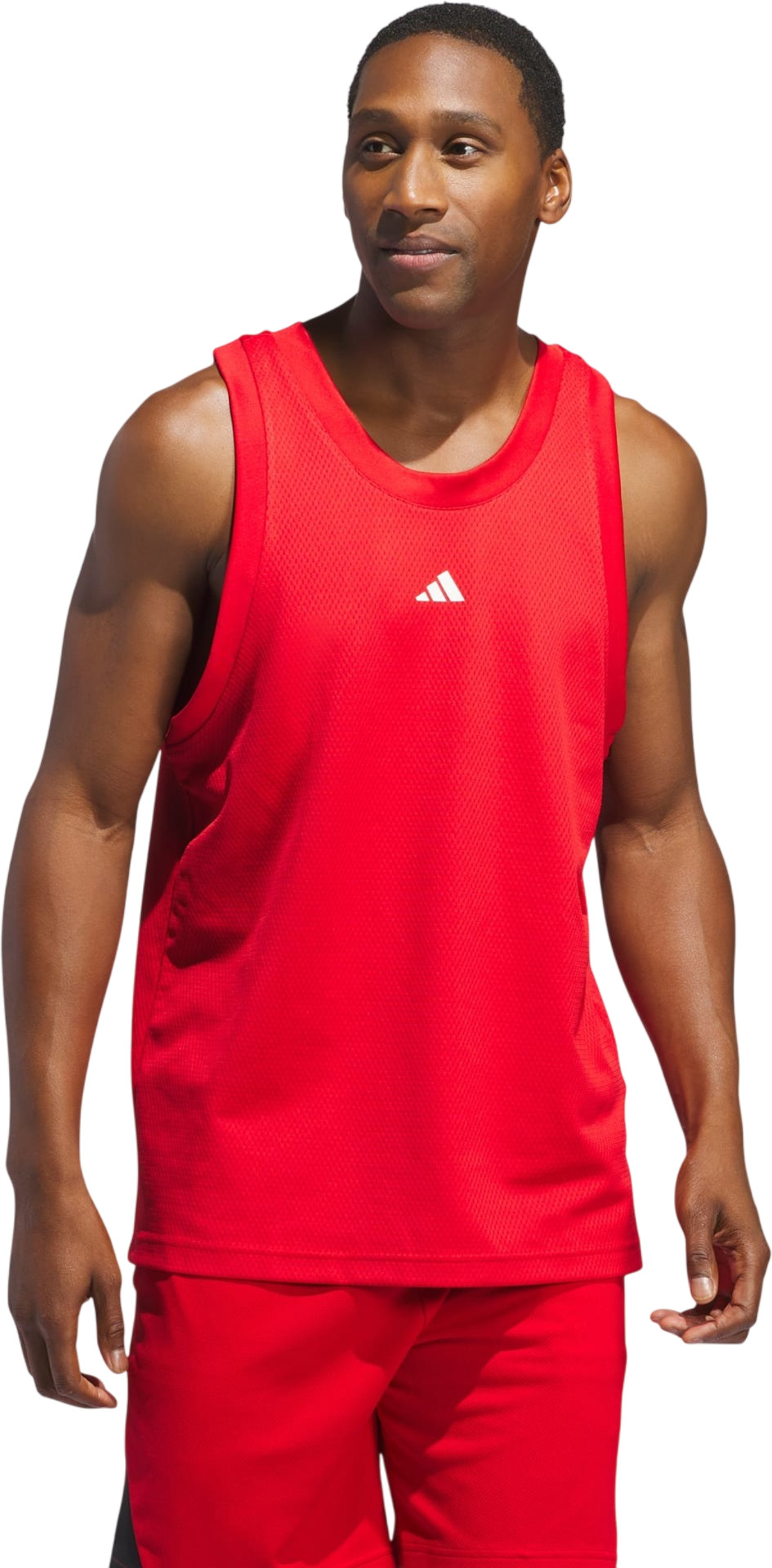 

Майка мужская adidas LEGENDS TANK красная M, Красный, LEGENDS TANK