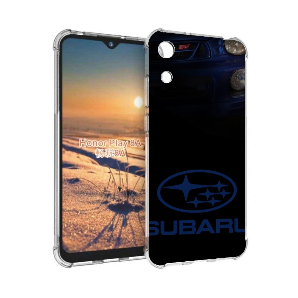 

Чехол бампер MyPads subaru субару 3 для Honor 8A, Прозрачный, Tocco