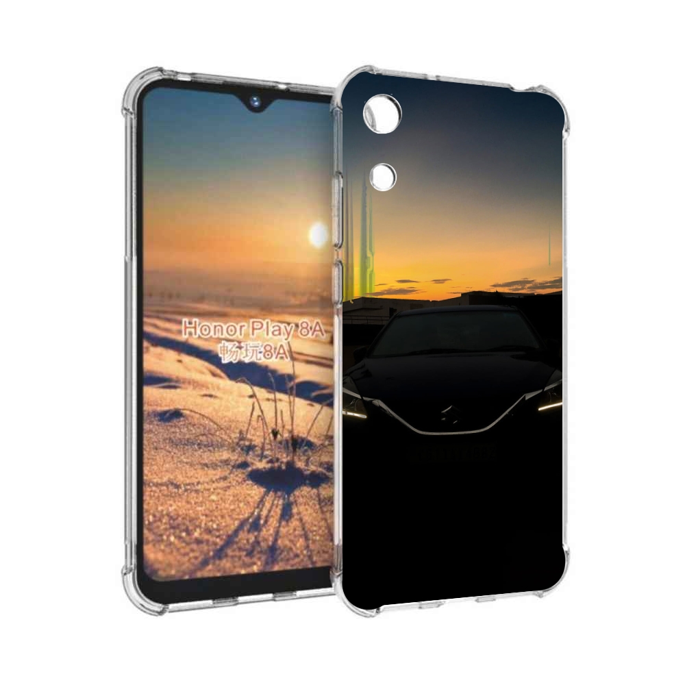 

Чехол бампер MyPads suzuki 2 сузуки мужской для Honor 8A, Прозрачный, Tocco