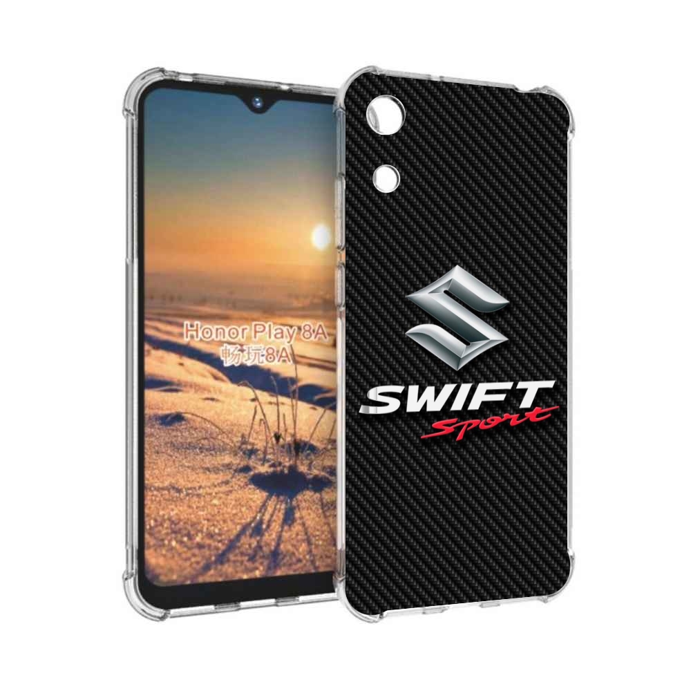 

Чехол бампер MyPads suzuki сузуки 1 мужской для Honor 8A, Прозрачный, Tocco