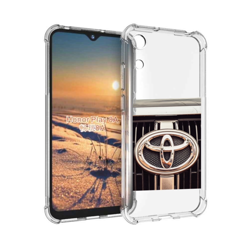 

Чехол бампер MyPads toyota тоиота 3 для Honor 8A, Прозрачный, Tocco