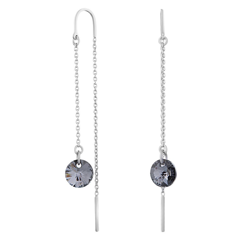 

Серьги из серебра с swarovski ЮВЕЛИР КАРАТ 2129919, 2129919/91