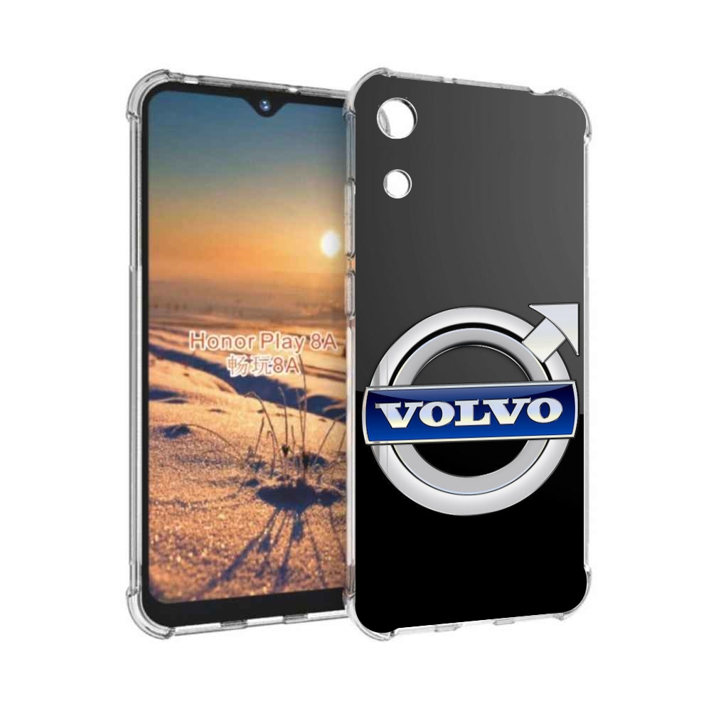 

Чехол бампер MyPads volco вольво 2 мужской для Honor 8A, Прозрачный, Tocco
