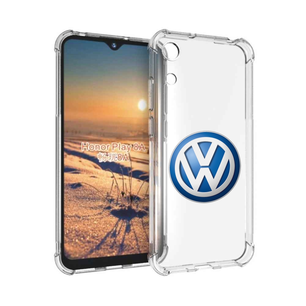 

Чехол бампер MyPads volkswagen мужской для Honor 8A, Прозрачный, Tocco