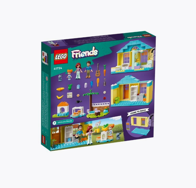 

Конструктор Lego Friends Дом Пейсли, 41724, 185 деталей