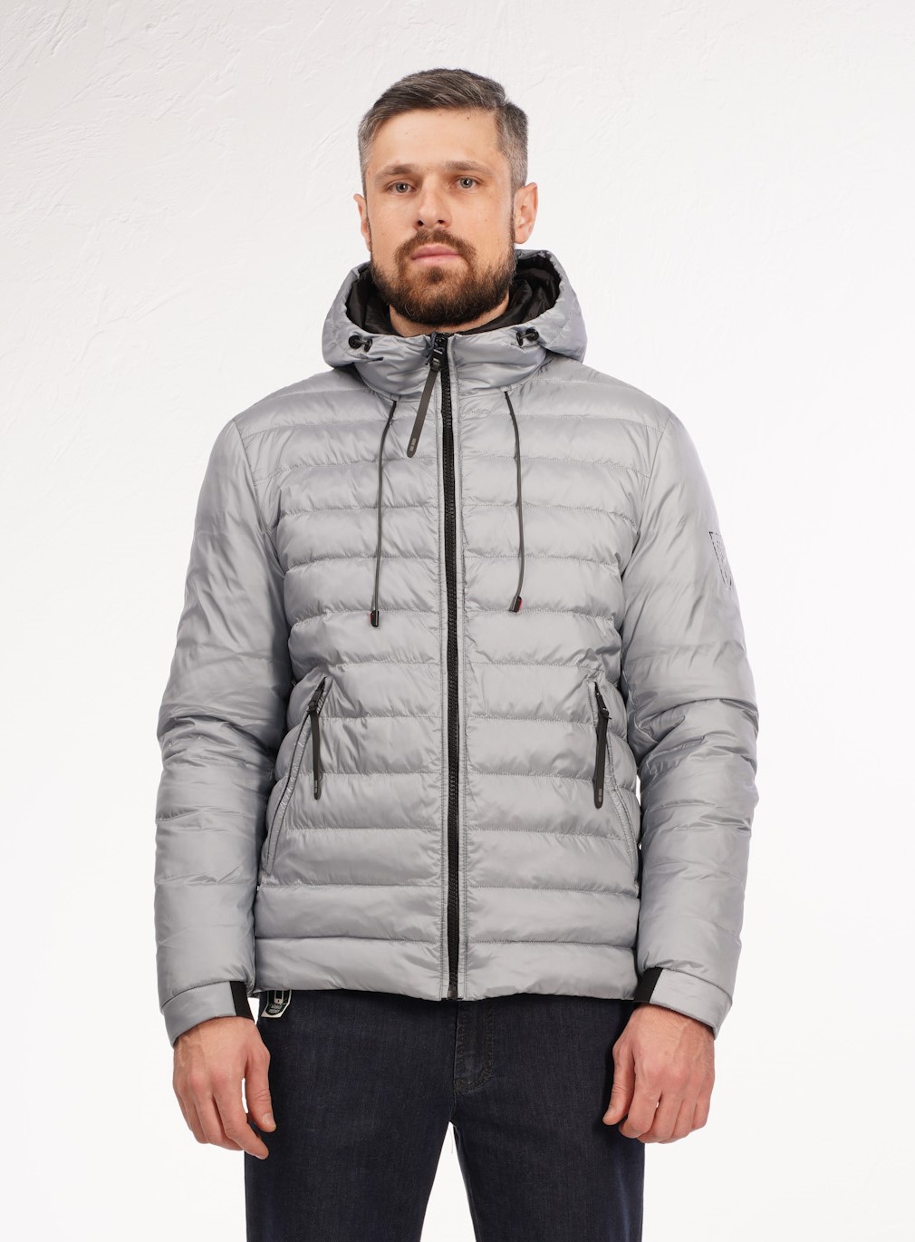 

Куртка мужская LABIALI 21SS803M серая 2XL, 21SS803M