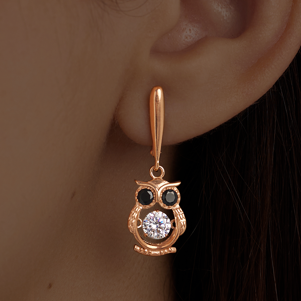 

Серьги подвески из серебра ЮВЕЛИР КАРАТ 2827433/9п, фианит, 2827433/9п