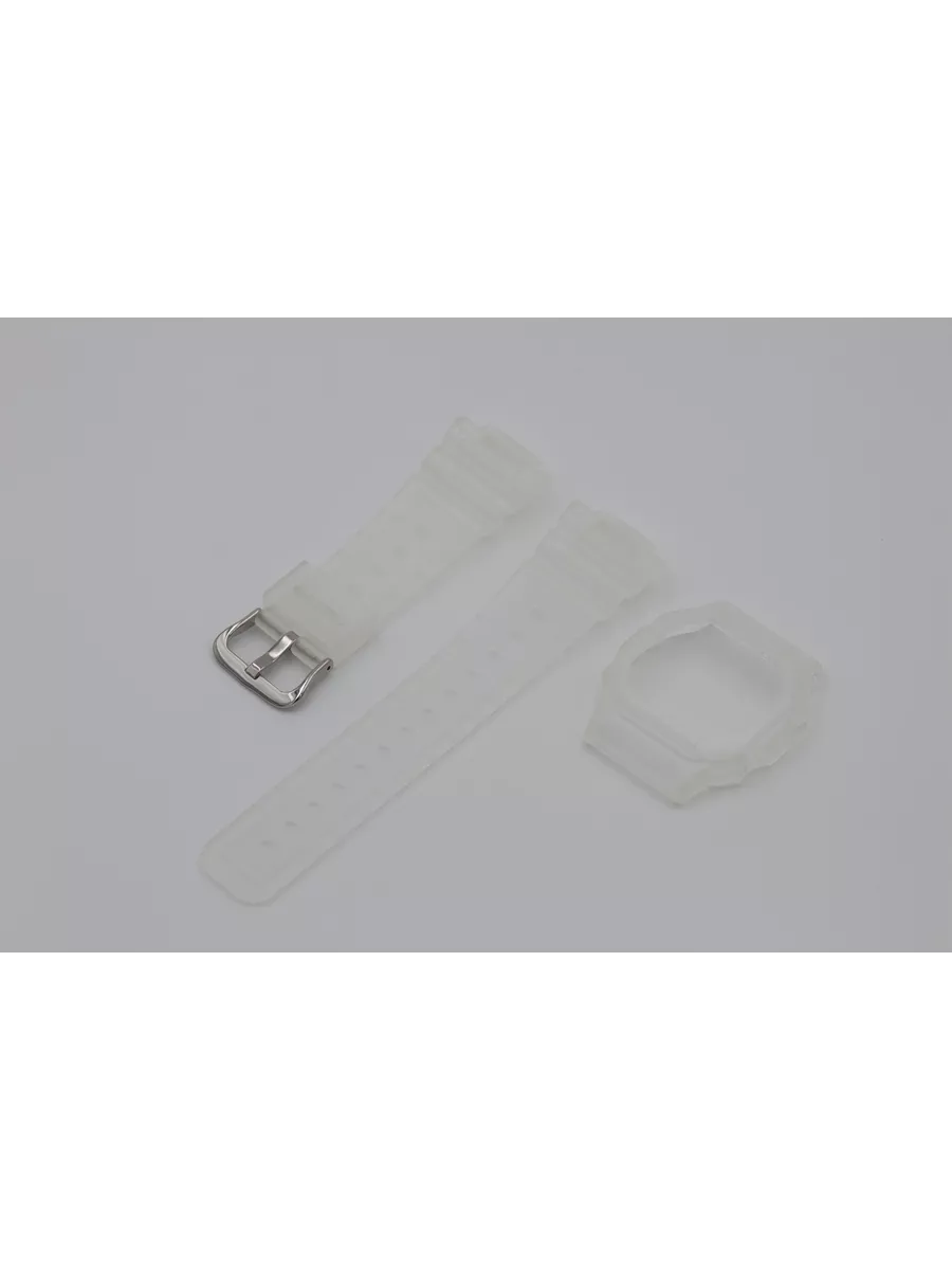 

Ремешок с корпусом унисекс Watch Band DW-5600 прозрачный, DW-5610