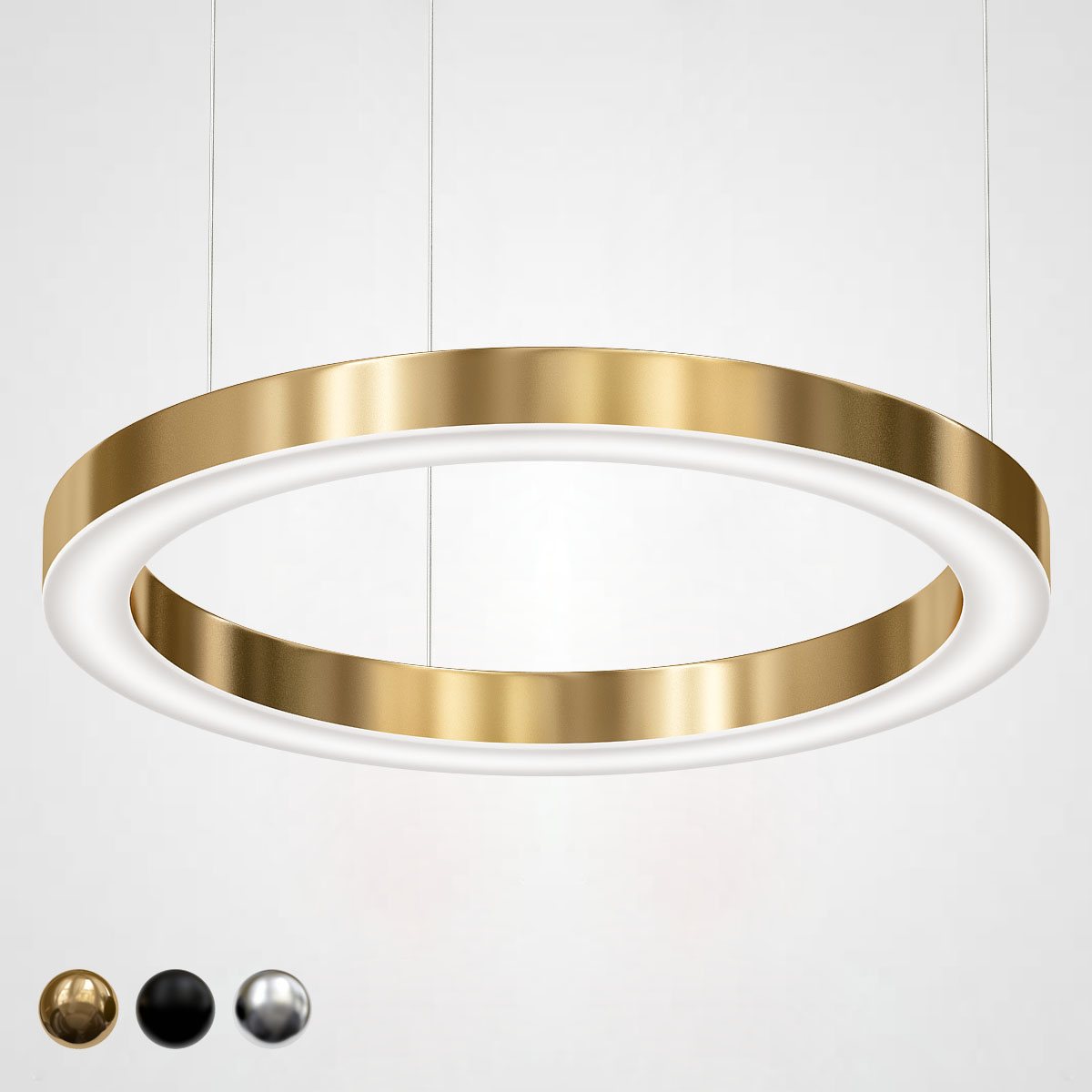 

Люстра Light Ring Horizontal D80 Золото, 40.1454-80