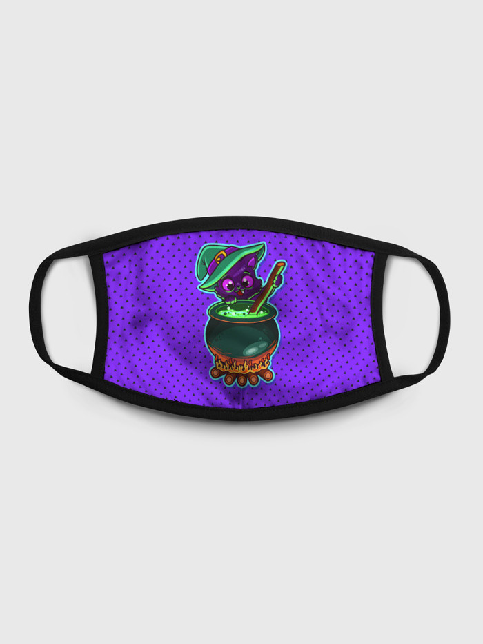 

Многоразовая маска унисекс Burnettie Кошка Ведьмочка, Разноцветный, Кошка Ведьмочка