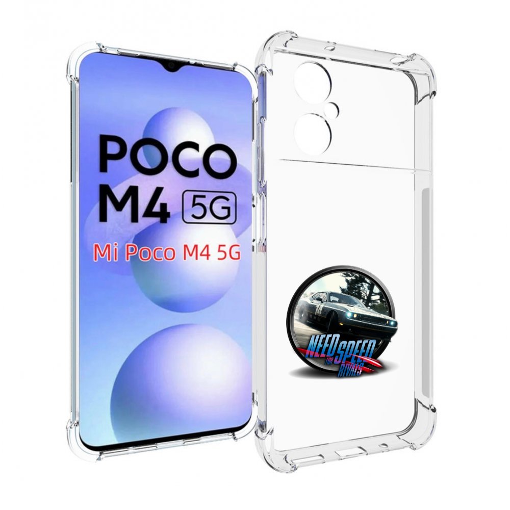 

Чехол MyPads Гонки для Xiaomi Poco M4 5G, Прозрачный, Tocco