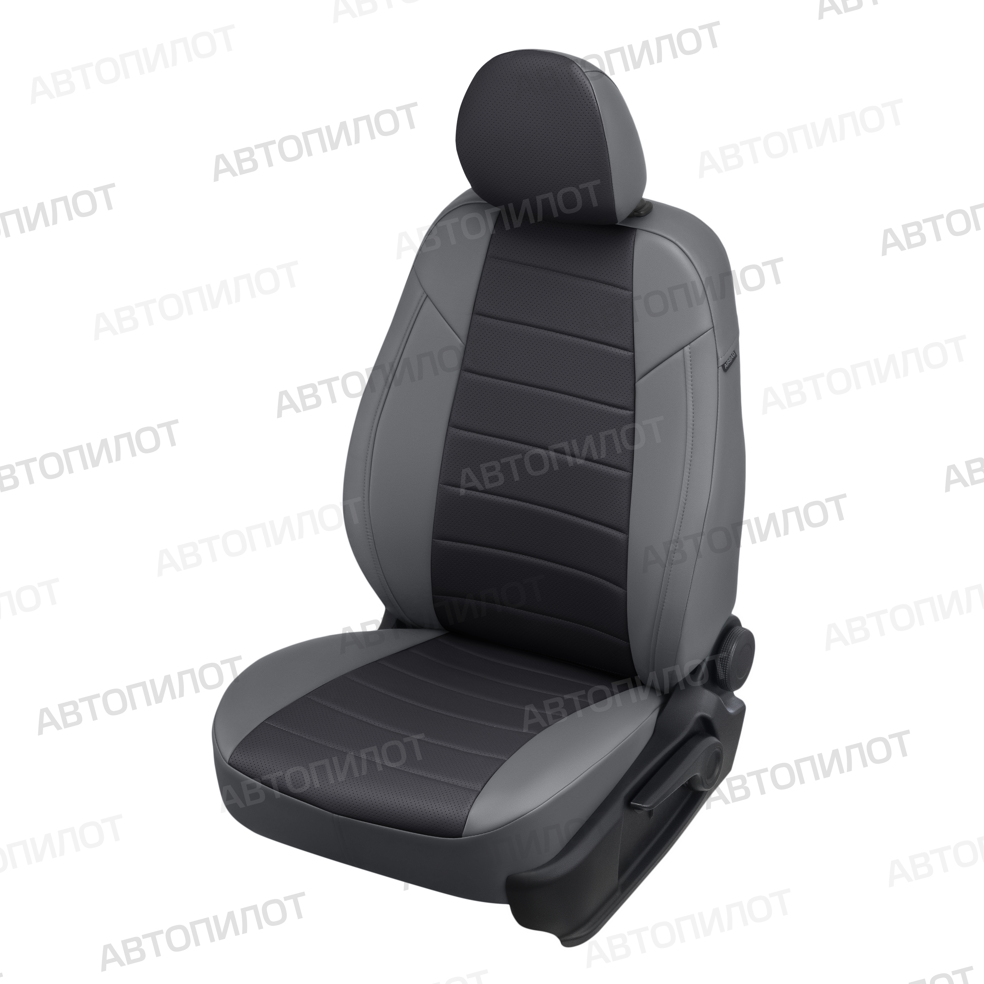 

АВТОПИЛОТ авточехлы на сиденья Nissan X-Trail T30, серый с черной вставкой, Серый;черный, ni-kht-t30-seche-e