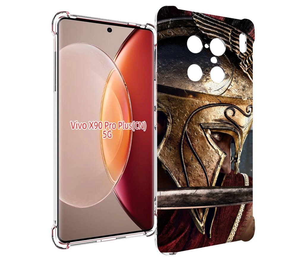 

Чехол MyPads Assassin's Creed Odyssey для Vivo X90 Pro Plus, Прозрачный, Tocco