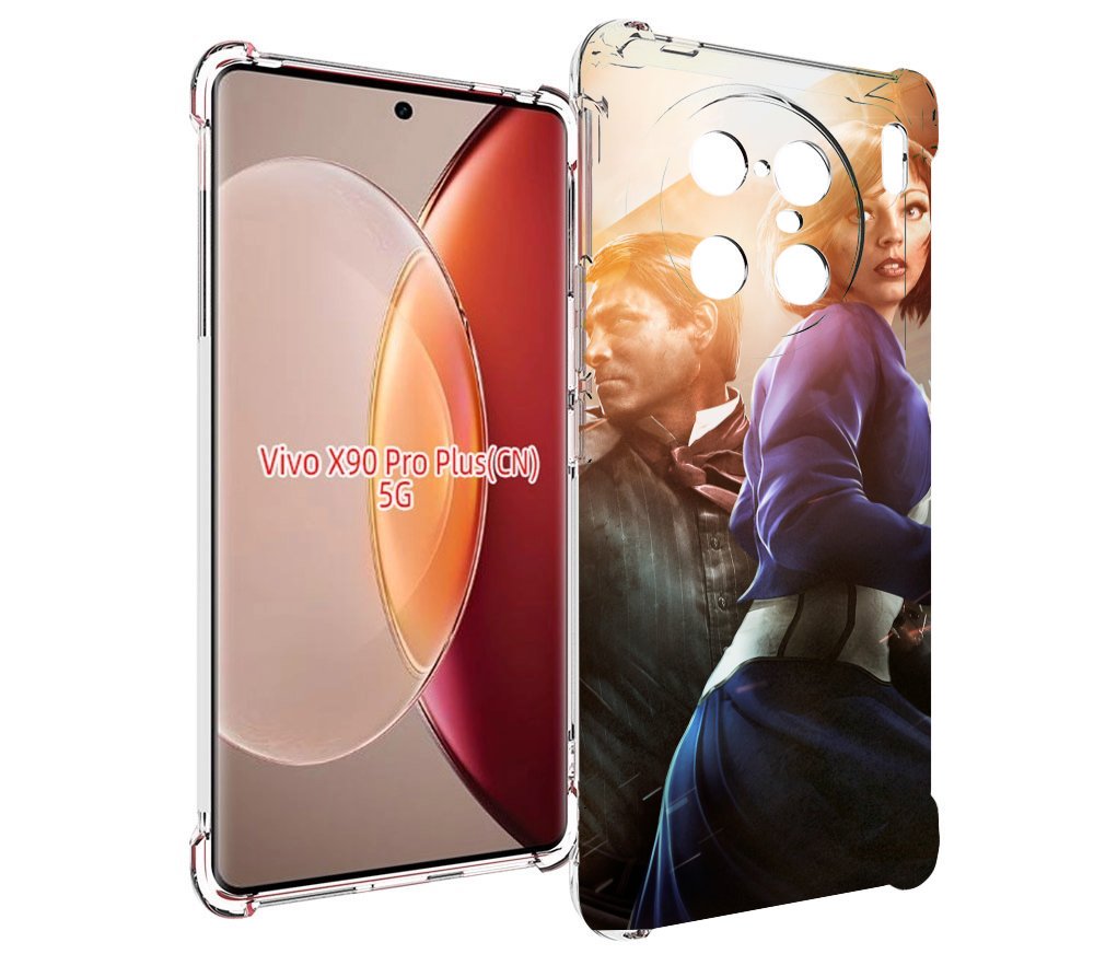 

Чехол MyPads Bioshock Infinite для Vivo X90 Pro Plus, Прозрачный, Tocco