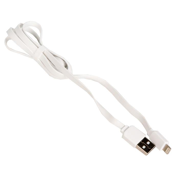 фото Кабель usb more choice k21i для lightning, 2.1a, длина 1.0м, белый