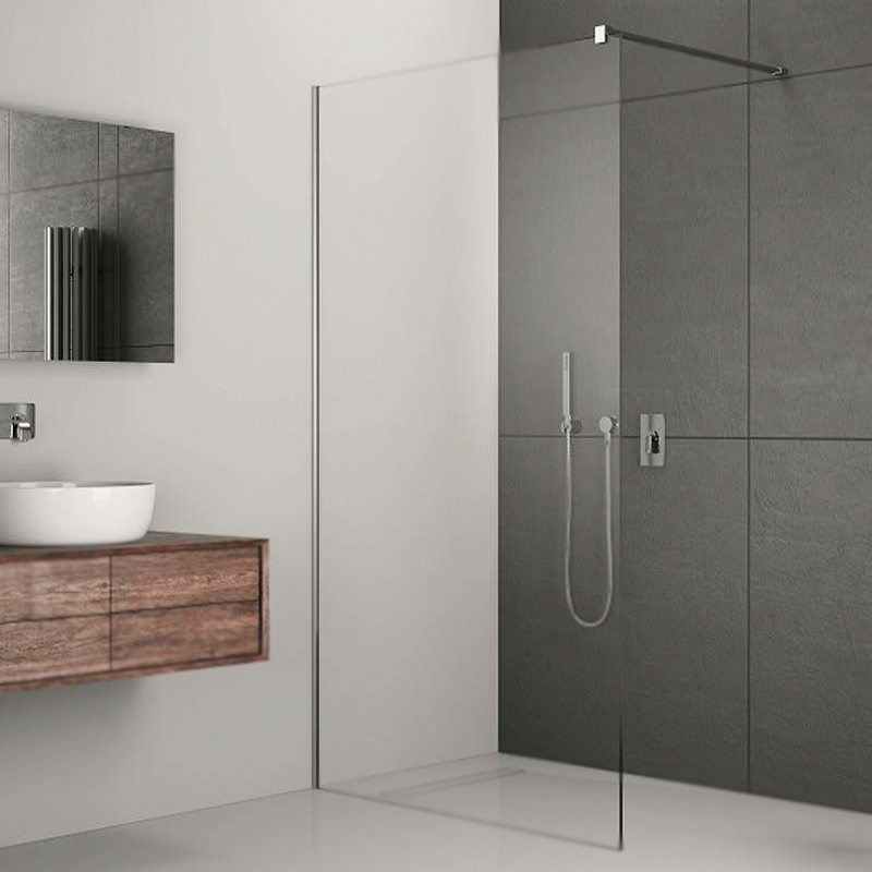 

Душевая перегородка Radaway Modo New II Walk-in 80 профиль Черный стекло прозрачное