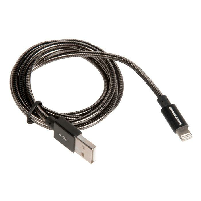 фото Кабель usb more choice k31i для lightning, 2.1a, длина 1м, черный