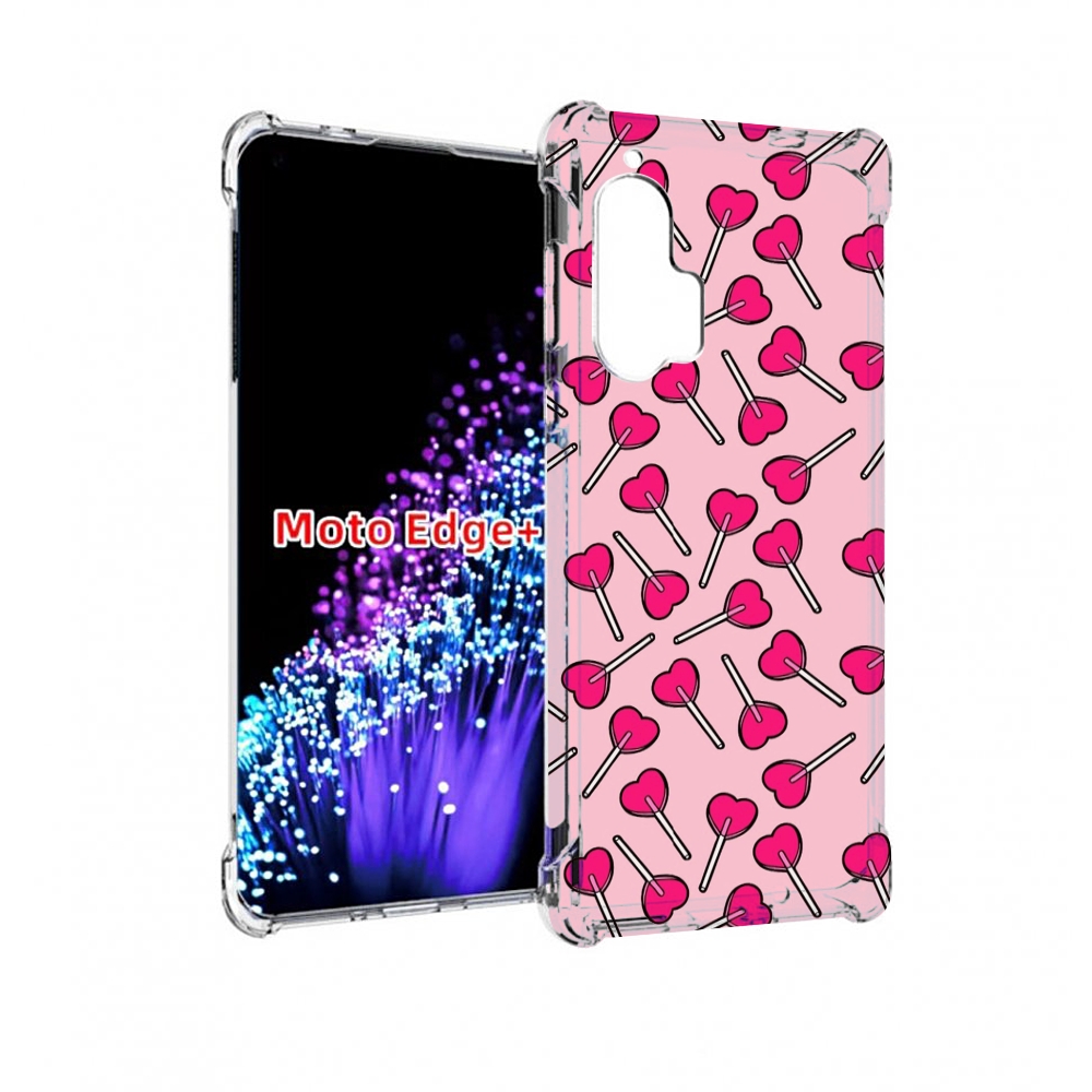 

Чехол MyPads много лединцов для Motorola Edge+ Plus, Прозрачный, Tocco