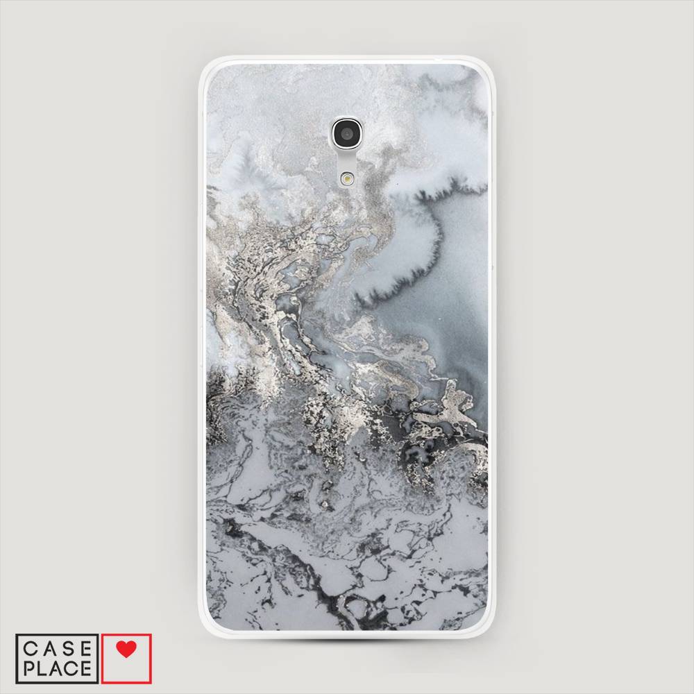 

Чехол Awog на Alcatel Pixi 4 (5) 5045D / Алкатель Pixi 4 (5) 5045D "Морозная лавина серая", 170250-3