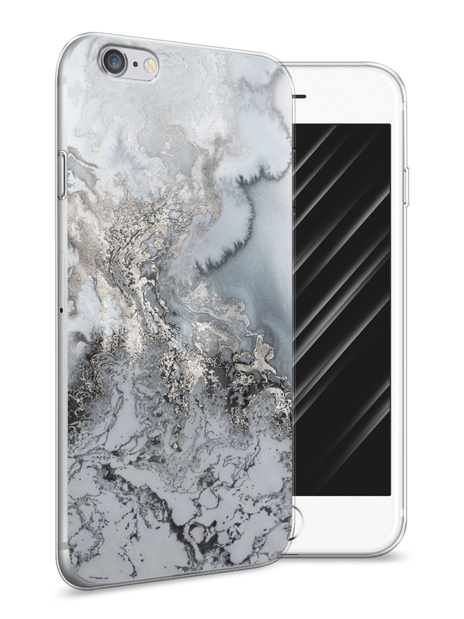 

Чехол Awog на Apple iPhone 6S / Айфон 6S "Морозная лавина серая", Разноцветный, 0104S50-3