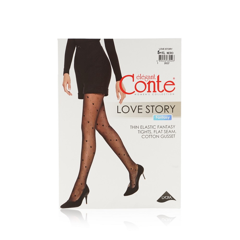 

Колготки женские Conte Love Story черные  размер, Черный, Love Story