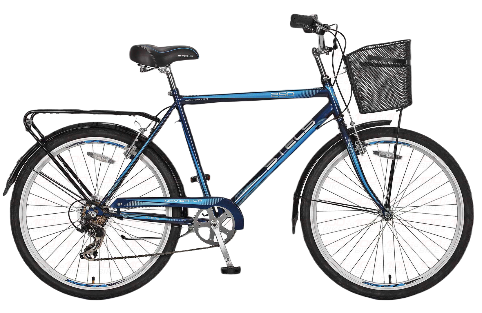 Велосипед Stels Navigator-250 V тёмно-синий 1833800₽