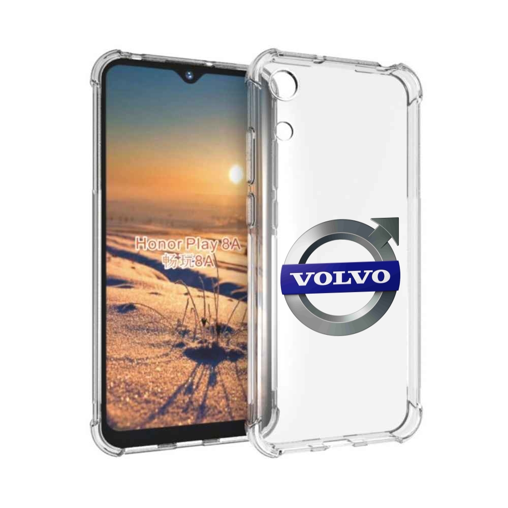 

Чехол бампер MyPads volvo мужской для Honor 8A., Прозрачный, Tocco